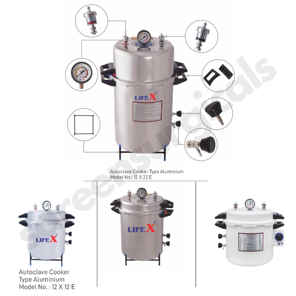 Autoclave Cooker Type Aluminium